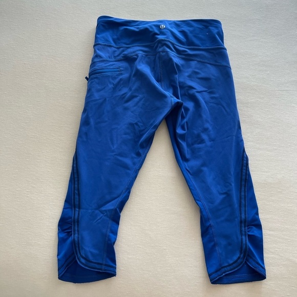 Lululemon top speed leggings harbor blue - Picture 3 of 5